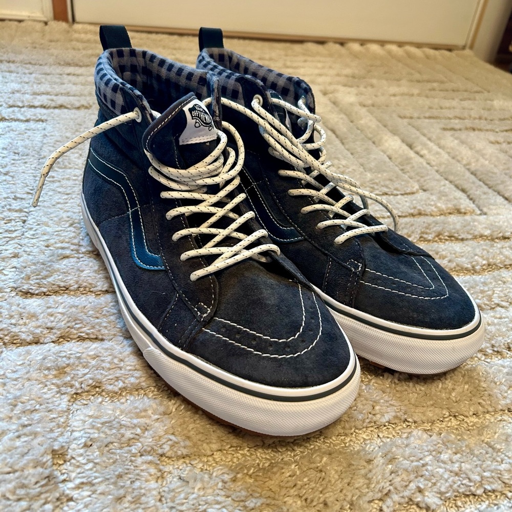 Vans SK8 Hi- grey plaid